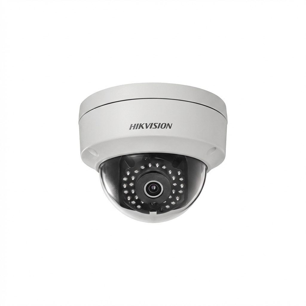 HIKVISION DS-2CD2121G0-I 2Mpix, 2,8mm Lens, H265+, 20Mt Gece Görüşü, SD Kart, PoE, Dome IP Kamera