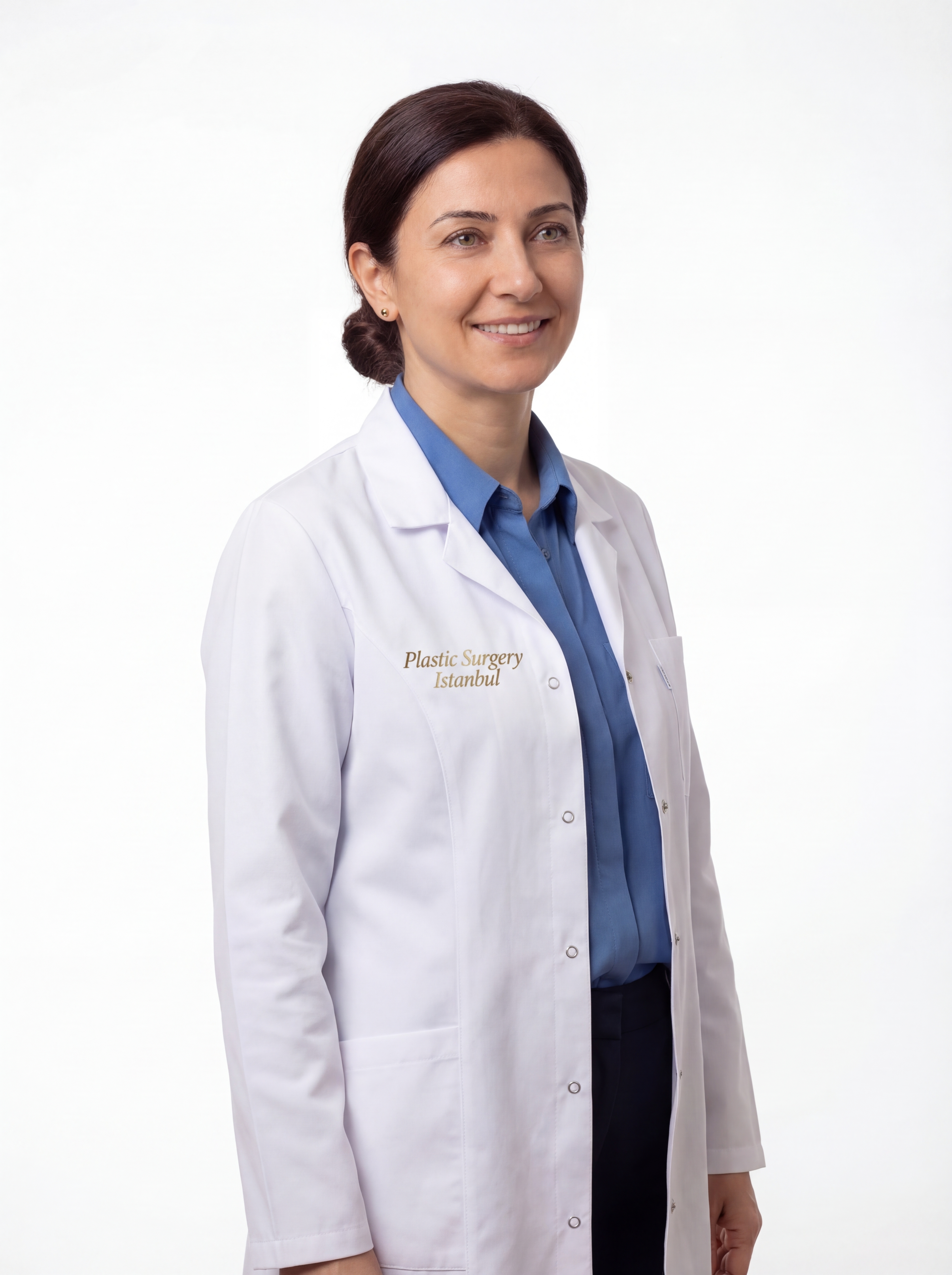 Assoc. Prof. Ayşe Nil Erdem — coat (right)