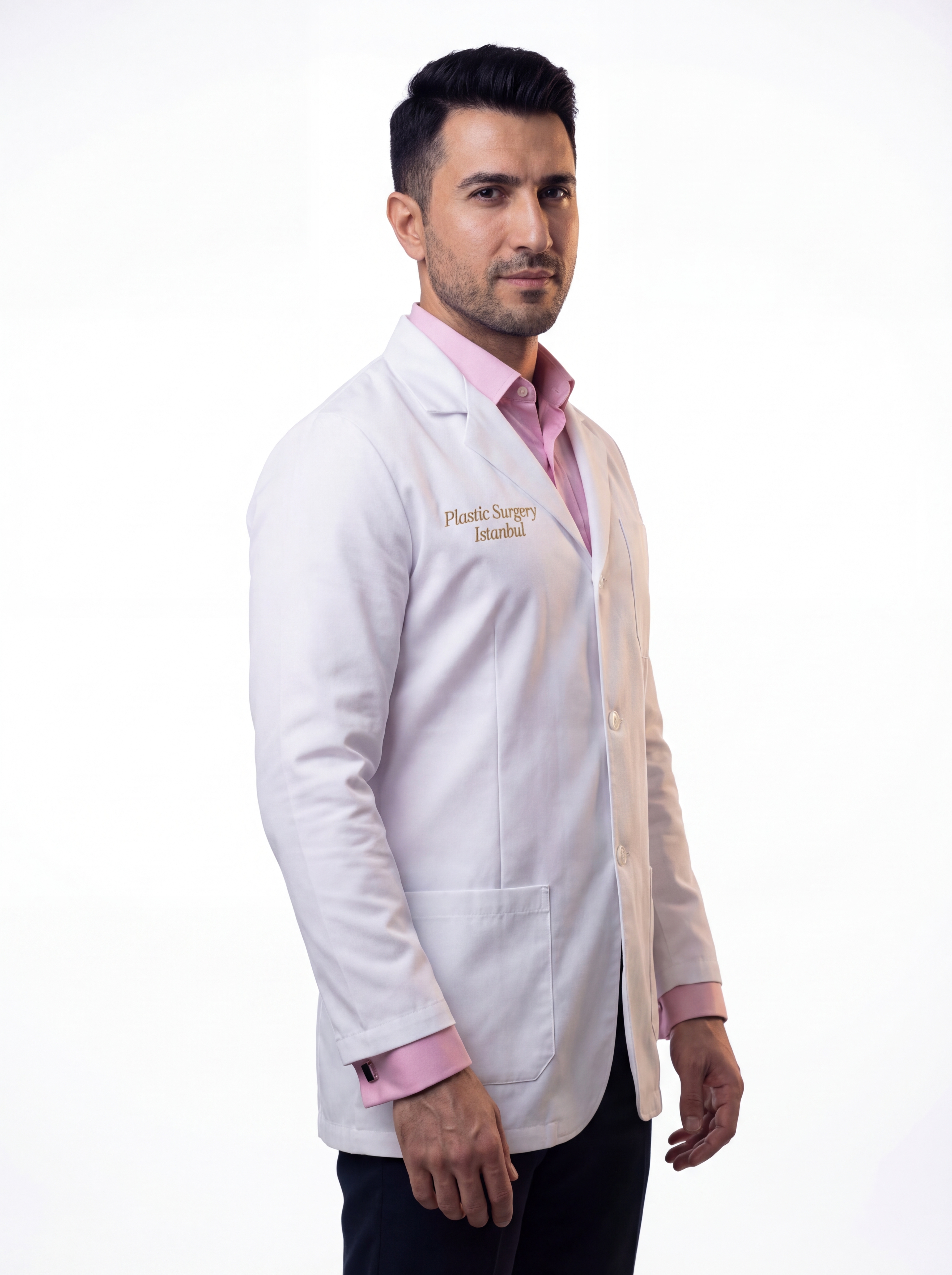 Dr. Emre Balkan — coat (right)