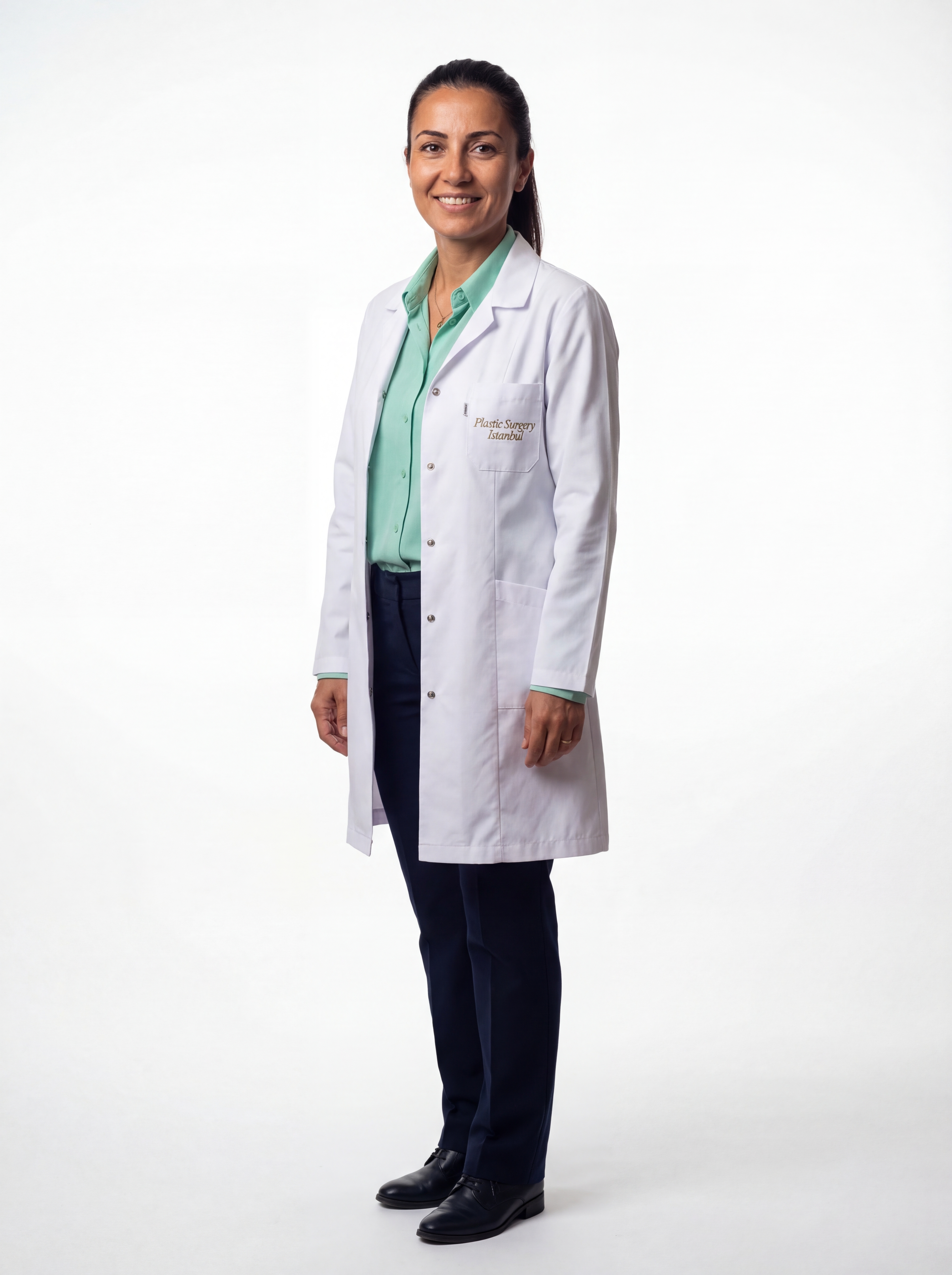 Dr. Selin Arıkan — coat (right)