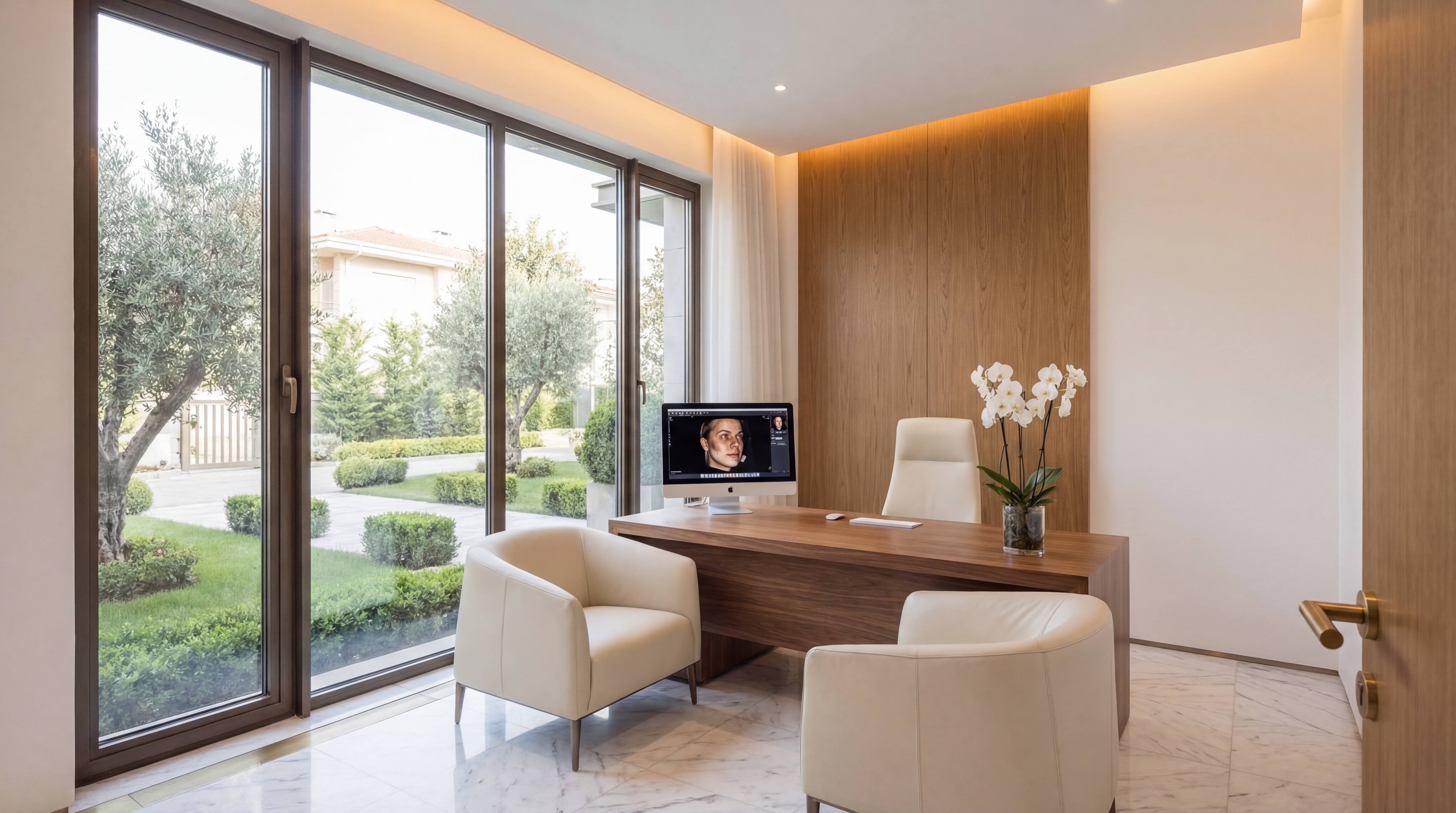 Open rhinoplasty consultation room in Istanbul Turkey